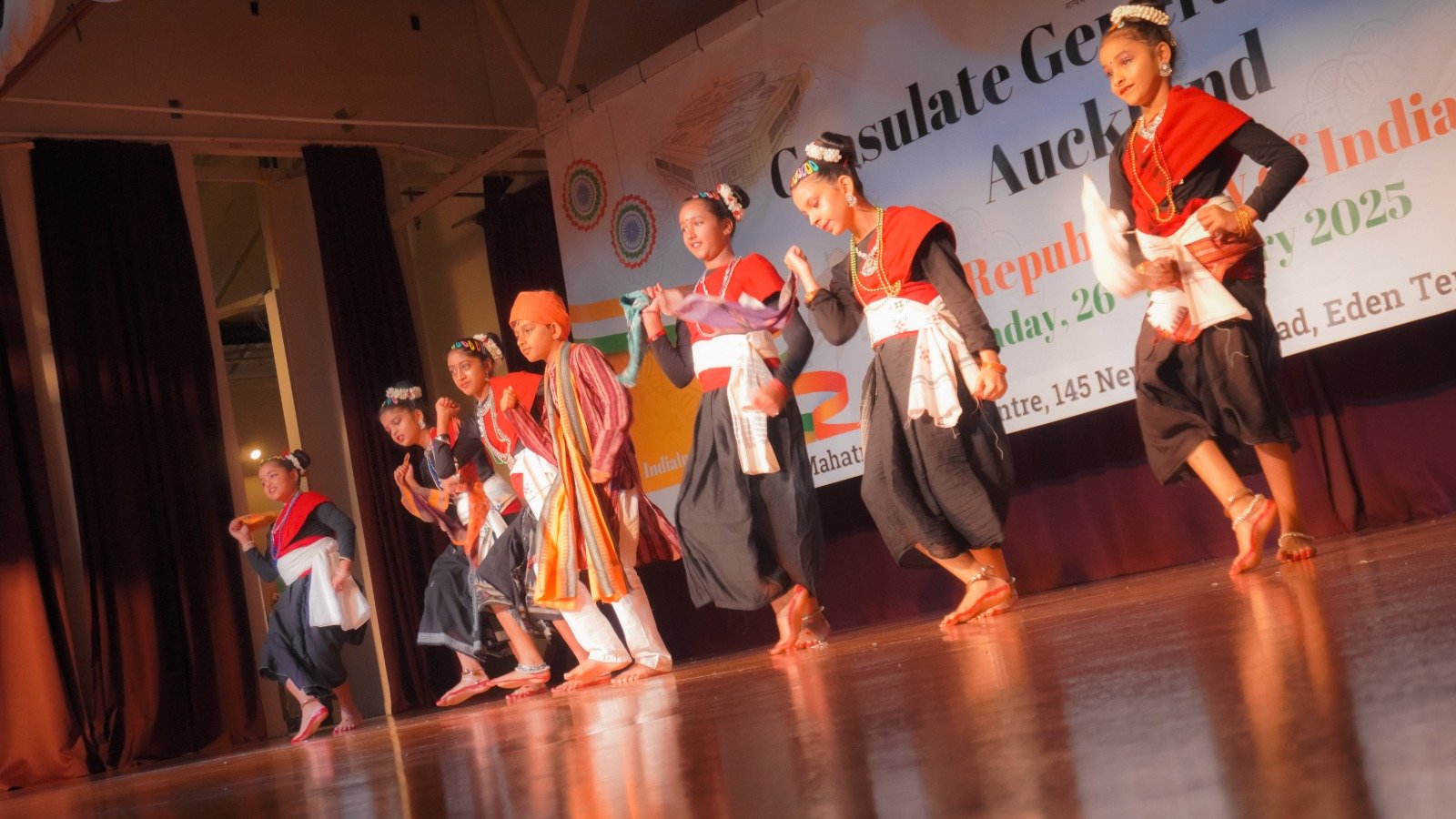 Celebration of 76th Republic Day of India at Consulate General of India, Auckland on Sunday, 26th January 2025