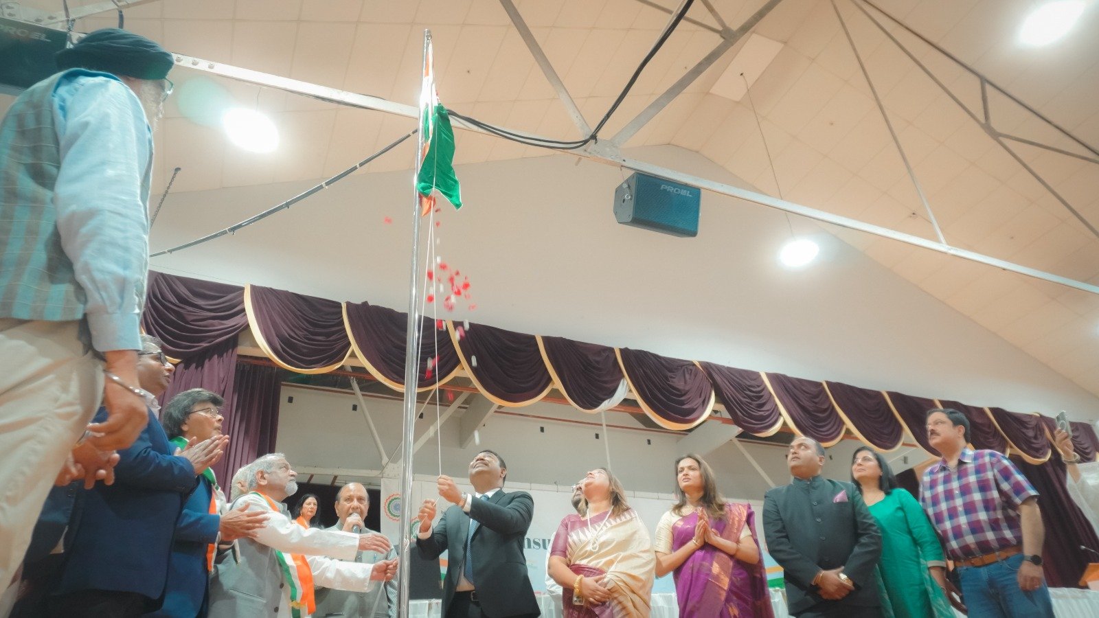 Celebration of 76th Republic Day of India at Consulate General of India, Auckland on Sunday, 26th January 2025