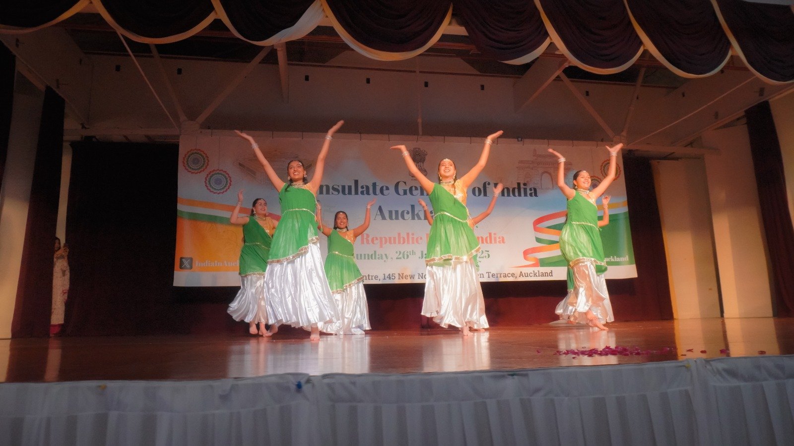 Celebration of 76th Republic Day of India at Consulate General of India, Auckland on Sunday, 26th January 2025